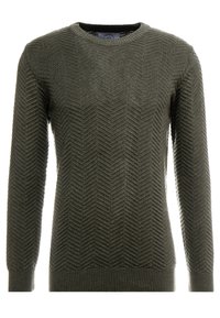 Kronstadt Stickad tröja - dark green