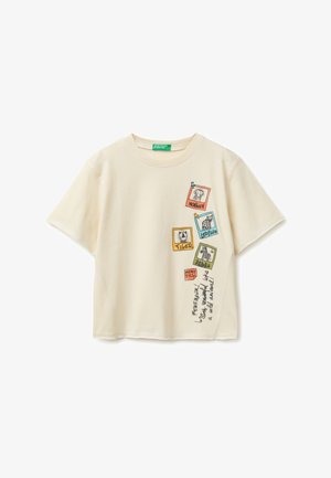 United Colors of Benetton, T-shirt print - beige