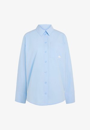 adidas Originals, STRIPED SHIRT - Blusa - clear sky