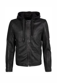 Giacca di pelle - black