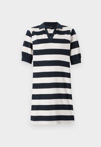 Unselected, 
dark blue/off-white