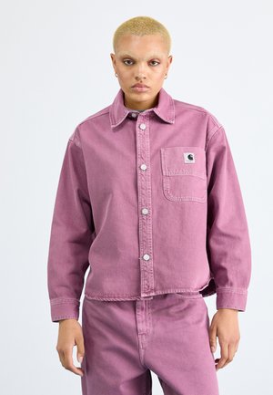 GEORGIA - Nööpidega pluus - dusty fuchsia