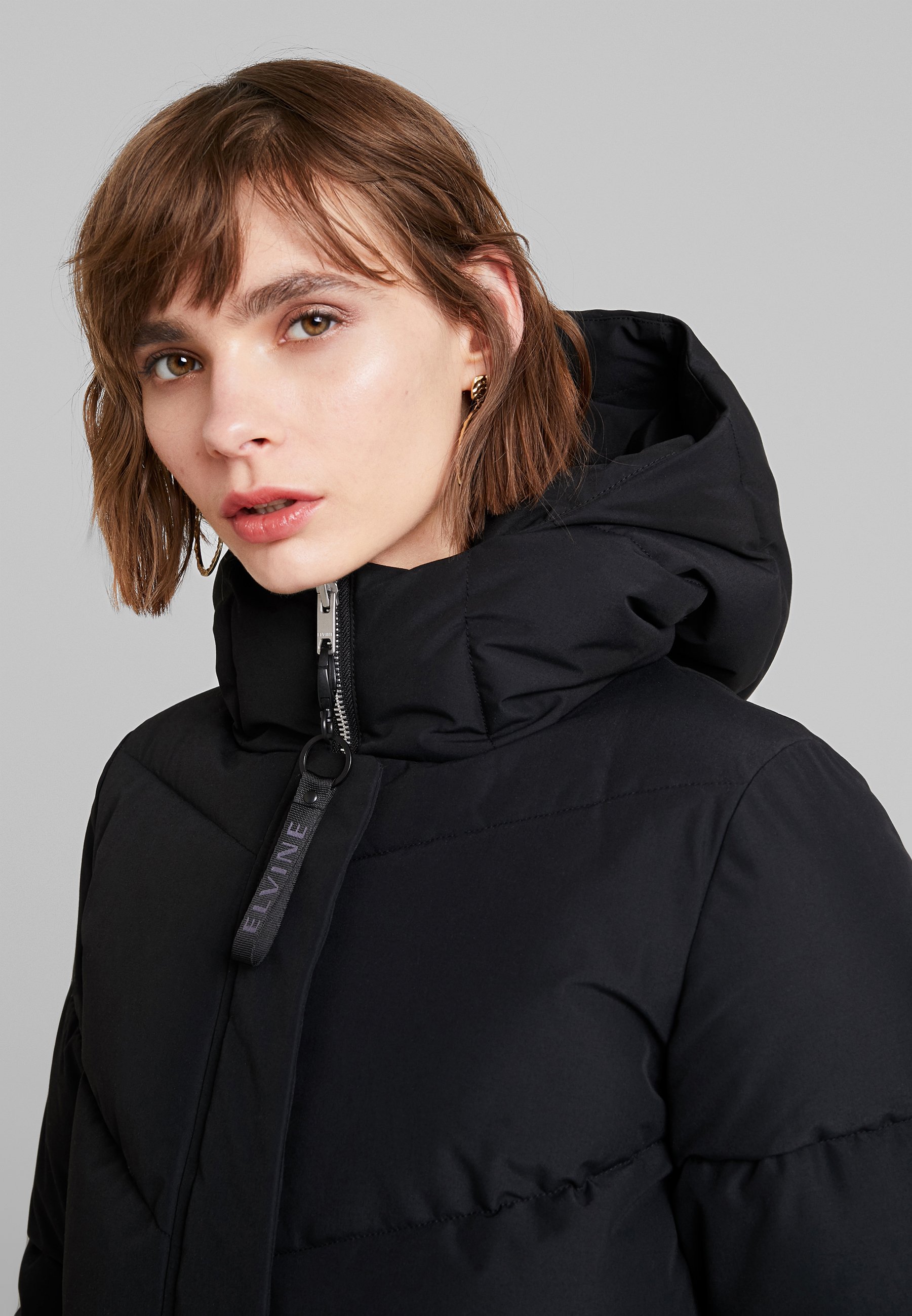Elvine NAEMI Vinterkåpe frakk blacksvart Zalando.no Elvine NAEMI Vinterkåpe frakk blacksvart Zalando.no
