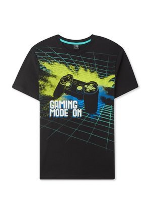 T-shirt con stampa - nero