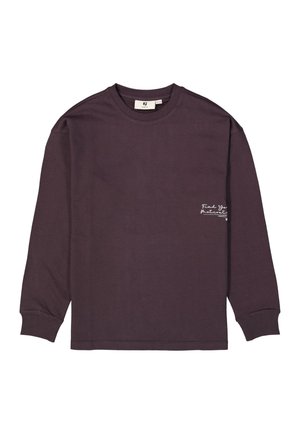 Langarmshirt - raisin