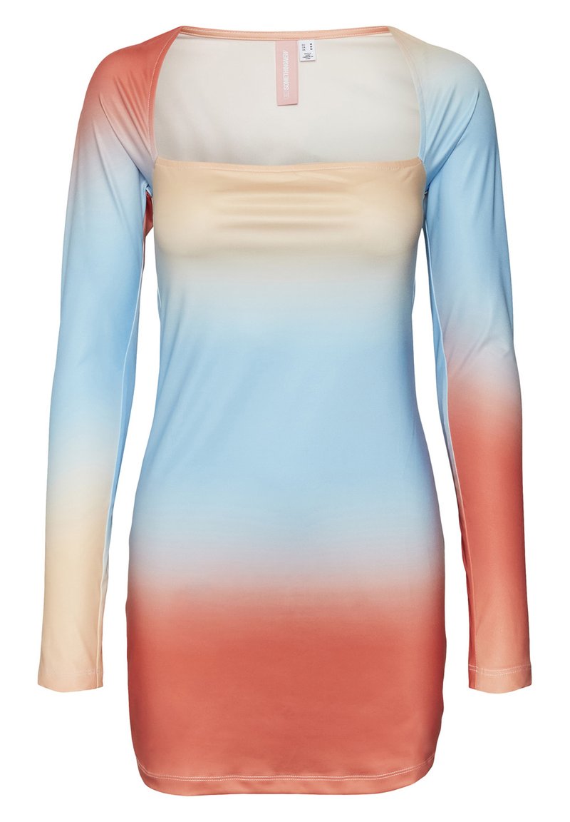 SOMETHINGNEW Etui-jurk abrikoos