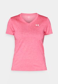 TECH TWIST - Športne majice - super pink/white