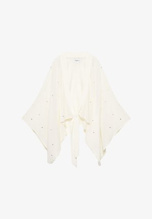 PULL&BEAR, MIRROR DETAIL - KIMONO - Köpeny - beige