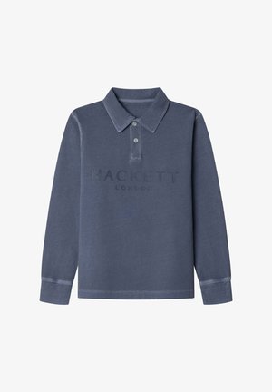 Hackett London Top dugih rukava - chambray blue