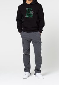 CLOSURE London Felpa con cappuccio - black