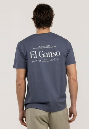 El Ganso, CAMISETA PECES - Camiseta estampada - azul