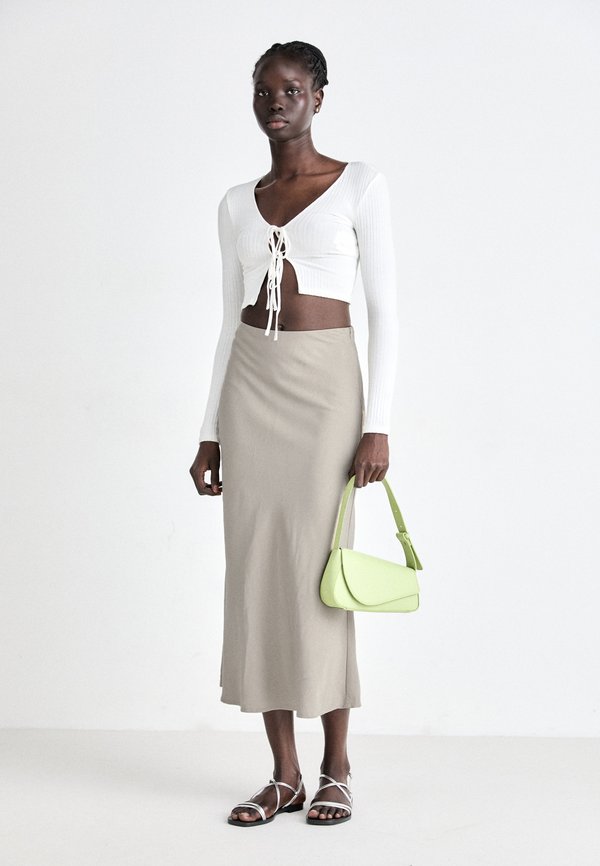 ONLCHIGO ARIS LIFE SKIRT - A-line skirt - beige2