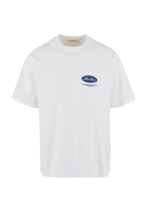 Another Cotton Lab SUMMER IN PARADISE - Print T-shirt - white