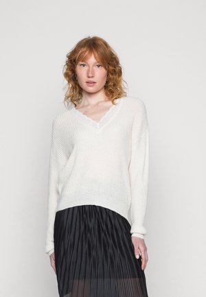 VILA VIGLACY - Džemper - super light natural/whisper white