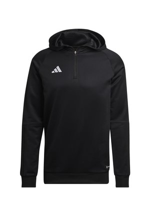 FUSSBALL TIRO - Kapuzenpullover - schwarz