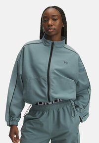 Rival Swoven - Softshelljas - jasper blue (587)