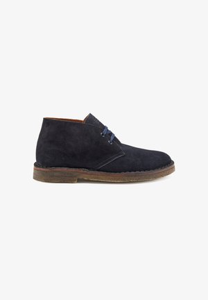 Frau Shoes Botines con cordones - blue