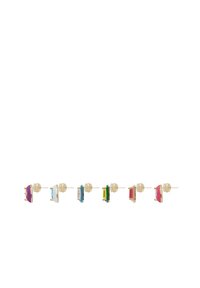 U.S. Polo Assn. 6 PACK SOPHIE - Boucles d'oreilles - multicolour stud yellow gold