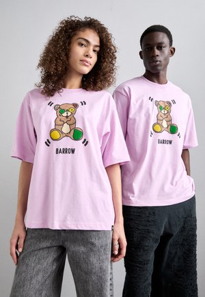 Barrow UNISEX - Camiseta estampada - pink lavander