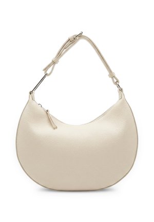 HOBO  CON CHIUSURA ZIP E TRACOLLA - Borsa a mano - bianco