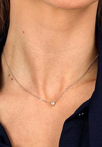 Live Diamond LAB GROWN - Halskette - silberfarben