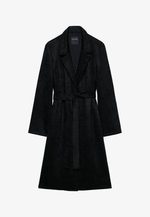Calliope, CAPOSPALLA TINTA UNITA - Trenchcoat - ultrablack