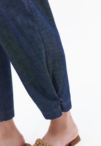 OXXO Těhotenské džíny - mid blue denim