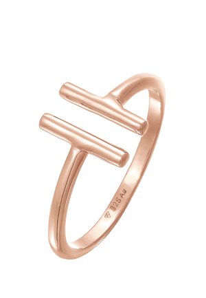 Elli GEO MODERN BASIC - Anello - rose gold-coloured