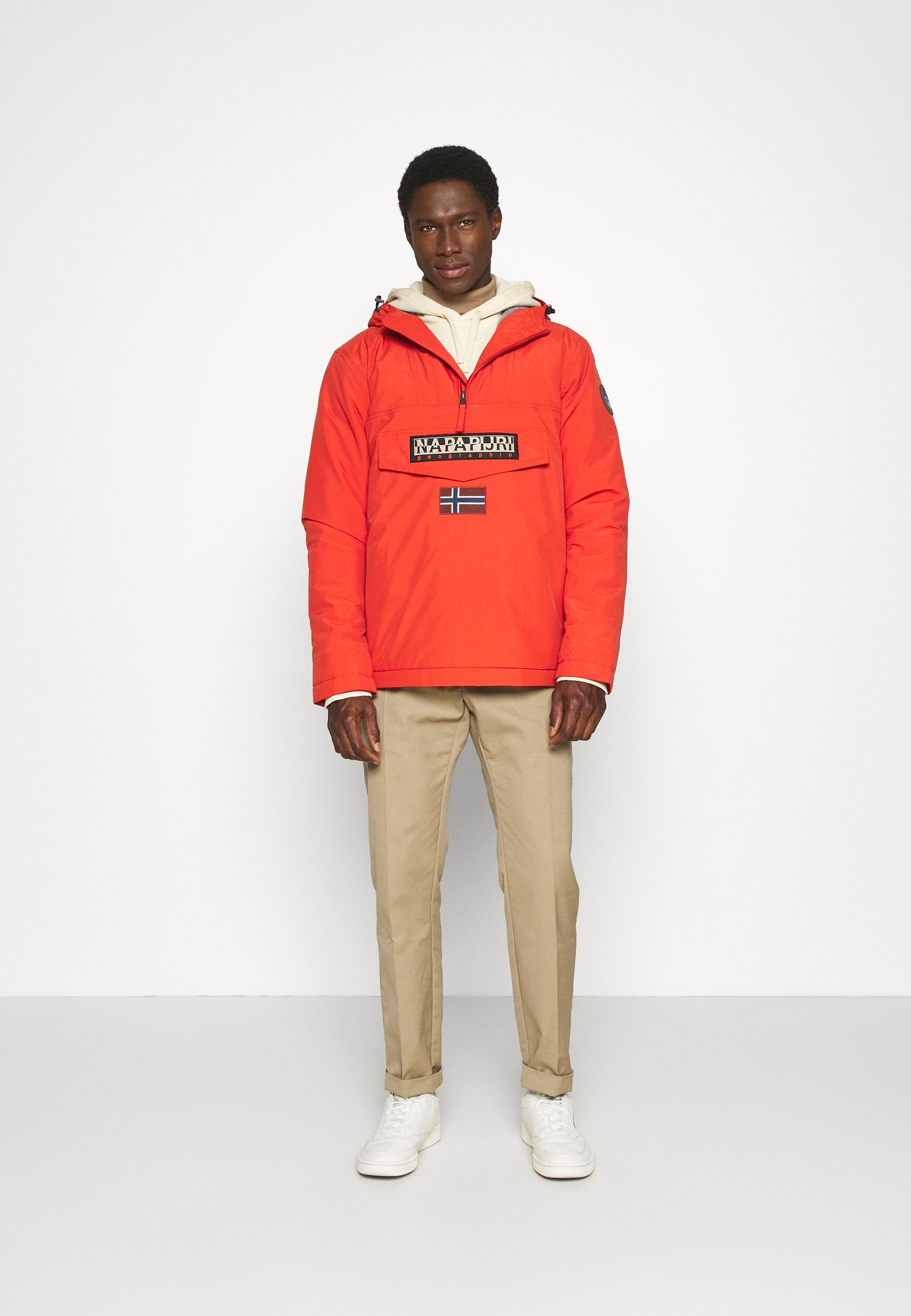 napapijri jacket rainforest multi patch