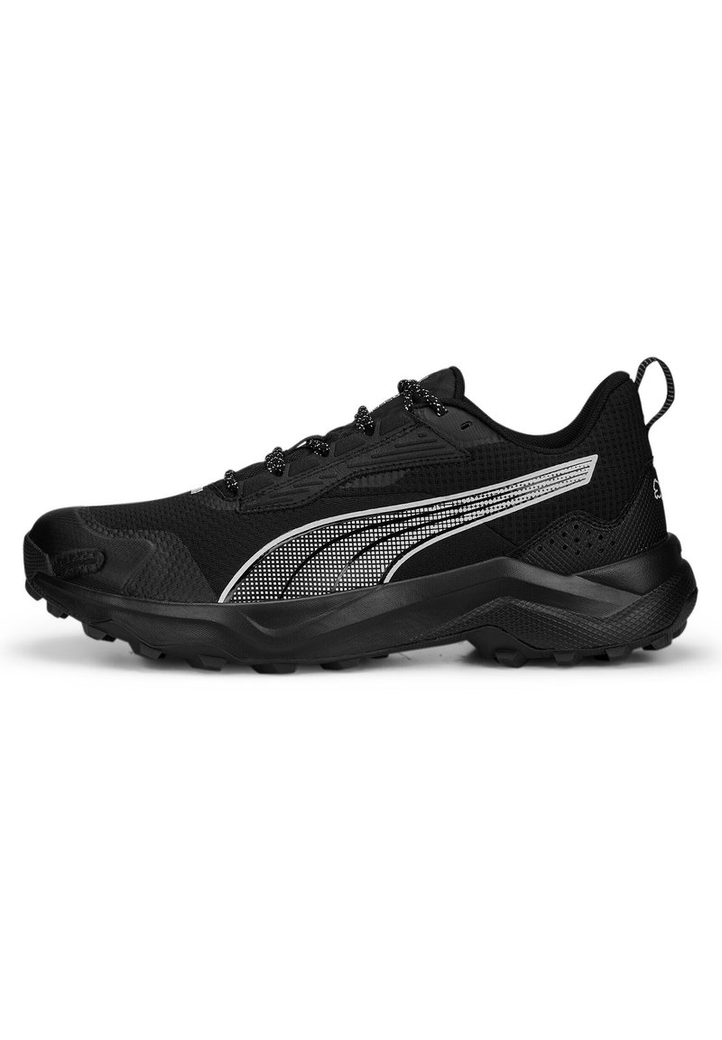 Puma OBSTRUCT UNISEX - Laufschuh Trail - puma black-cool dark gray-cool ...