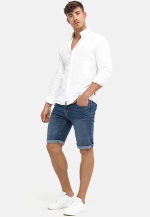 INDICODE JEANS, INCADEN - Denimshorts - medium indigo