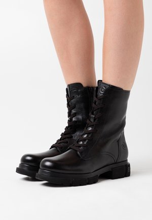 bugatti, Bottines à plateau - black