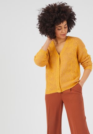 Damart Strickjacke - orange doré
