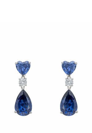 IRINA TANZANITE TEARDROP - Korvakorut - silver-coloured
