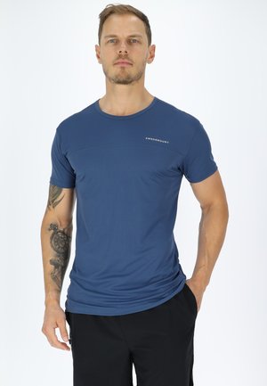 Swedemount ULTRA LIGHT TEE - T-shirt basic - denim blue