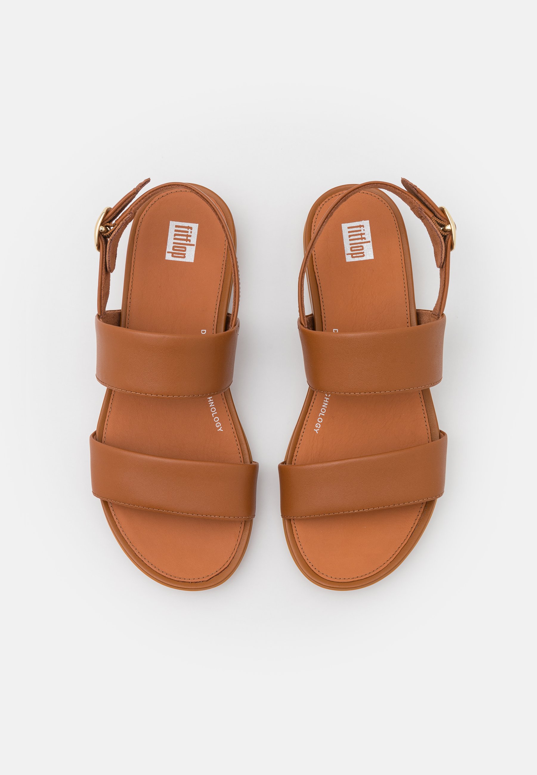 FitFlop GRACIE BACK STRAP - Sandals - light tan/tan - Zalando