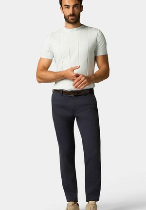 STRETCH COMFORT - Pantaloni - navy