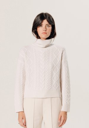 TWISTED - Pullover - blanc
