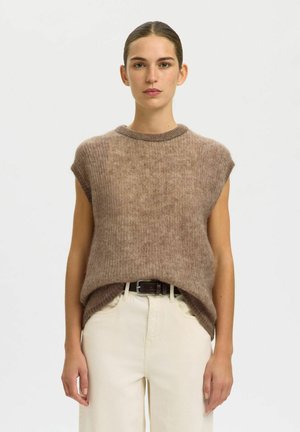 Selected Tricou basic - chocolate chip