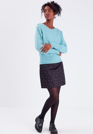 MIT LANGEN ÄRMELN - Pullover - vert clair
