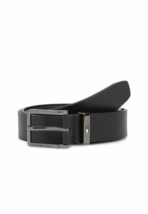 DEBOSSED LOGO SQUARE BUCKLE  - Klassisk bælte - black