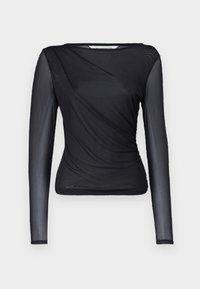 MSCH Copenhagen AMADINE ILLENORA - Langærmet T-shirt - black