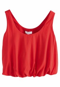 REGULAR FIT SLEEVELESS - Toppi - red
