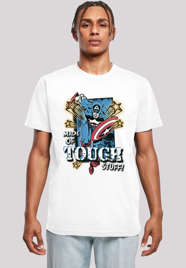 MARVEL CAPTAIN AMERICA MADE OF TOUGH STUFF - T-Shirt print
