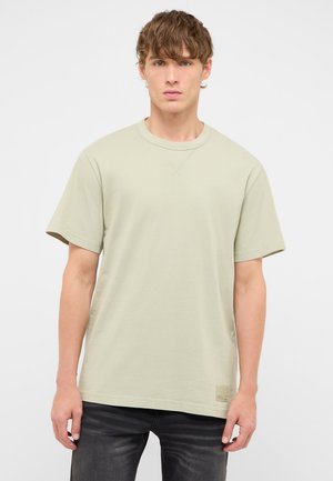 Mustang, T-Shirt basic - grün