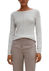 comma Strickpullover - beige