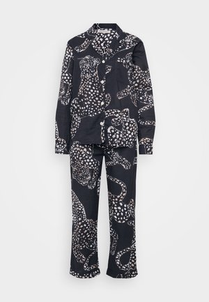WOMENS LONG  - Pyjama set - navy