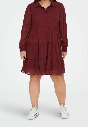 Skjortklänning - red