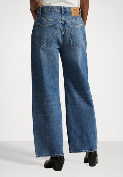 Polo Ralph Lauren RELAXED WIDE LEG JEAN - Laisvo kirpimo džinsai - cay wash