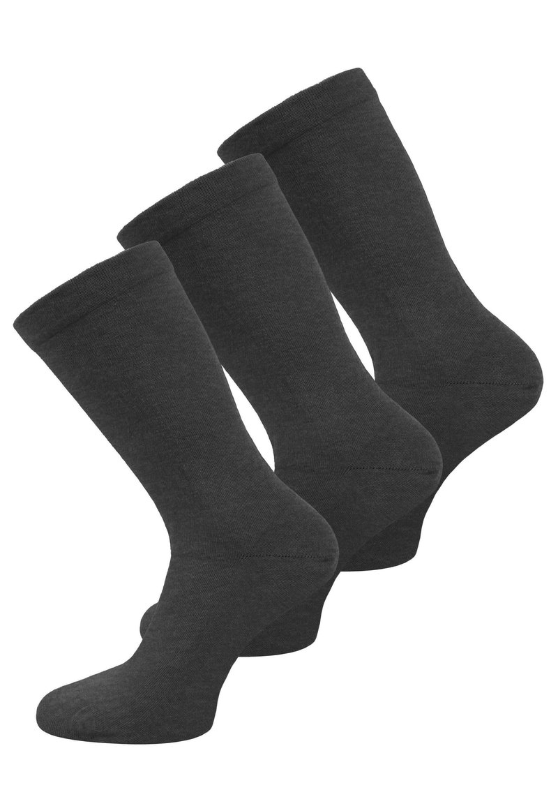 Normani 3 PAAR  MIT KOMFORTBUND - Socken - anthrazit